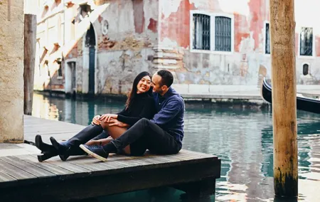 Romantic Venice: photo shoot with local photographer