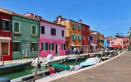 Boat excursion to the islands of Murano, Burano and Torcello
