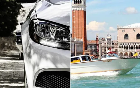 Private arrival transfer from Venice airport to hotel in Venice city center