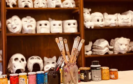 Mask Workshop - Paint Your Own Venetian Mask in Venice, Italy