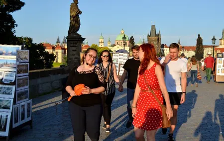 Private Scenic Evening Walking Tour in Prague