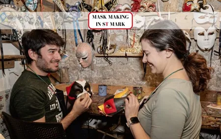 Carnival Mask Decoration Class at Casanova's Prisons