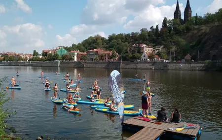 Paddleboard Rental in Prague City Centre