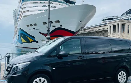 Transfer private shuttle Venice to Ravenna Cruise port terminal
