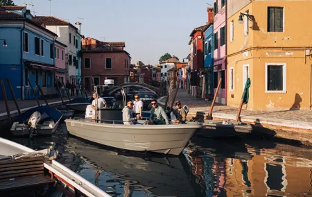 2 Hours Private Boat Tour in the Lagoon at Sunset with Aperitif