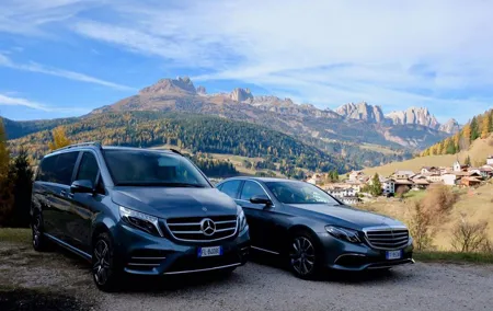 Private transfer from Venice to Canazei or Ortisei area