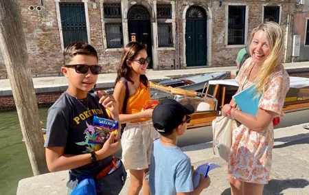 2-Hour Venice with Kids and Family Friendly Private Guided Tour