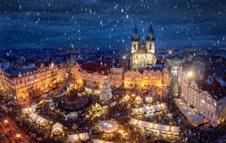 Prague Christmas Decorations Guided Walking Tour (Tip-based)