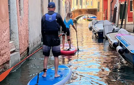 Stand Up Paddle Tour in Venice Canals