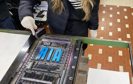 Traditional Printing Workshop in Venice