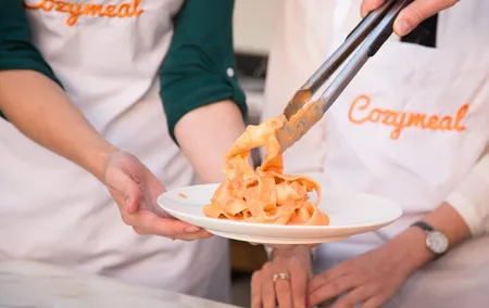 Cook Italian Pasta and Dessert With Live Music (3 Course Meal)