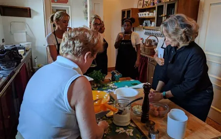 Private cooking class with Le Locandiere