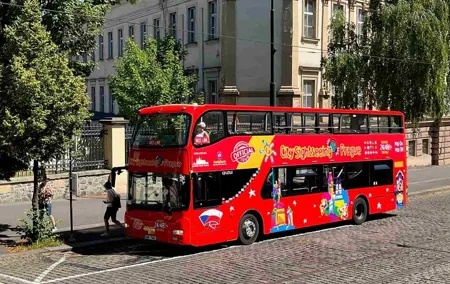 City Sightseeing Prague Hop-On Hop-Off Bus Tour & optional Boat Tour