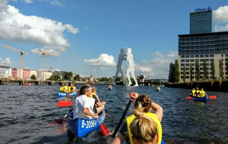 Explore Berlin by canoe