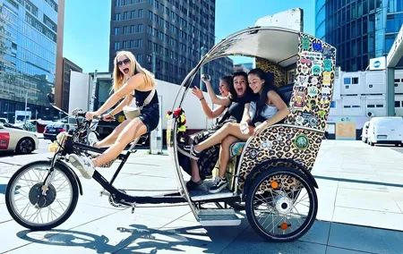Rickshaw Private Sightseeing City Tour Berlin