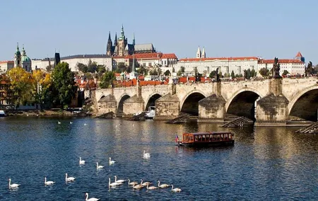 Half-Day Private Tour of Prague + River Cruise by Luxury Mercedes