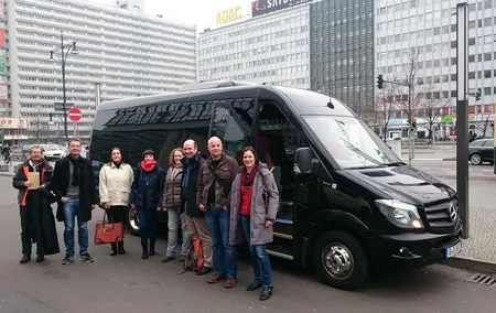 Group Driving Tour from 1 - 6 people for 4 hours Highlights of Berlin