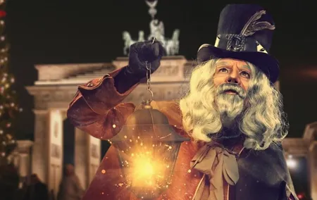 Night magic city tour in Berlin