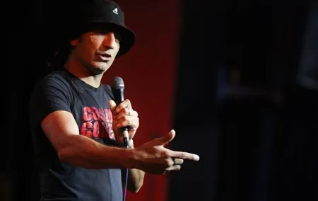 English Comedy Show with Pizza and Shots in Central Berlin