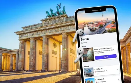 Berlin English Self-Guided Audio Tour with Quizzes on your Phone