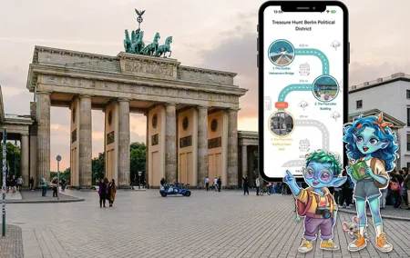 Berlin Political District Self Guided Treasure Hunt for Kids 5-12