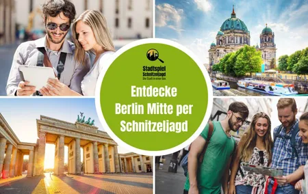 City game scavenger hunt Berlin Mitte - independent city tour I discovery tour