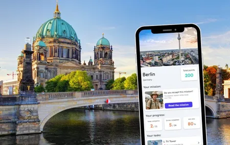 Berlin City Tour and Exploration Phone Game
