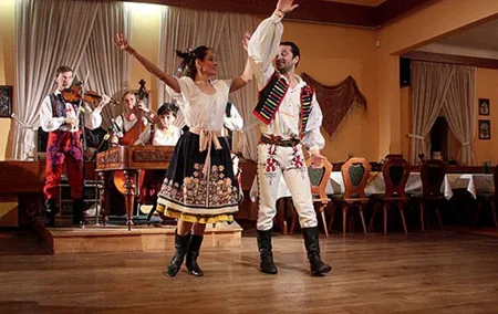 Folklore New Year's Eve Evening Including Traditional Czech Dinner in Prague