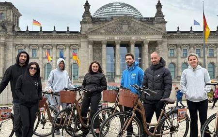 Berlin Guided Bike Tour East Kisses West Berlin Time Travel
