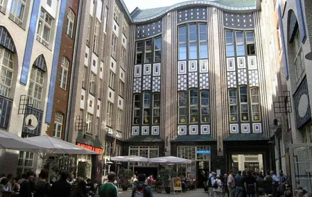Berlin`s historical backyards