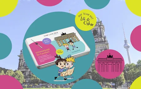 Self-guided sightseeing scavenger hunt for families in Berlin