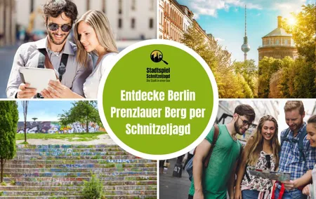 City game scavenger hunt Berlin Prenzlauer Berg - independent city tour