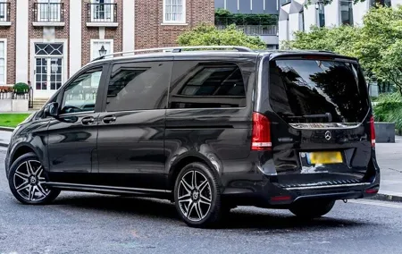 Round Trip Private Transfer Berlin Brandenburg BER to Berlin City by Luxury Van
