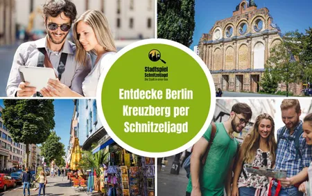 City game scavenger hunt Berlin Kreuzberg - independent city tour