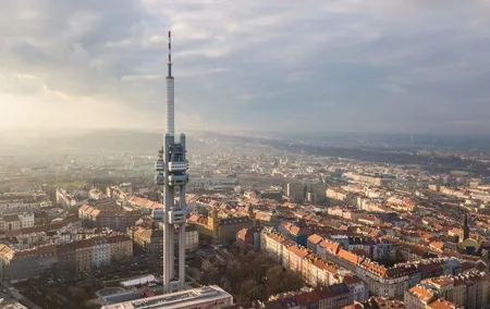Prague TV Tower Ticket and Novi Grad Digital Tour