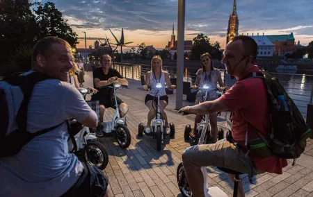 Private Electric Sooter Tour of Wroclaw