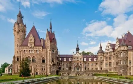 Self Guided Tour to Moszna Castle from Wroclaw