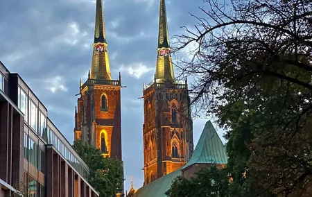 Night tour through Wroclaw