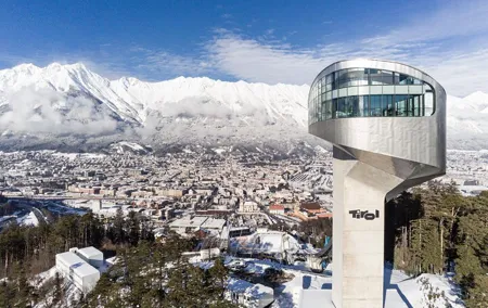 Bergisel Ski Jump Arena Entrance Ticket in Innsbruck