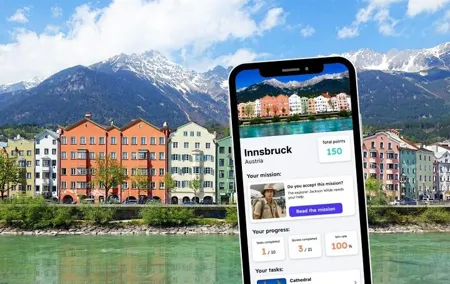 Innsbruck Exploration Game and City Tour on your Phone