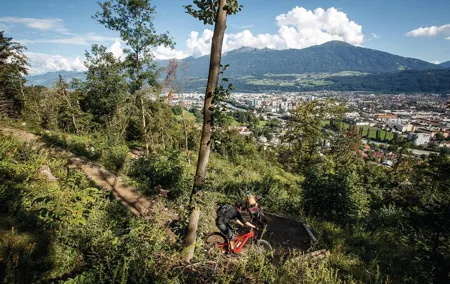 Guided E-Bike Tour - Arzler Alm Single Trail