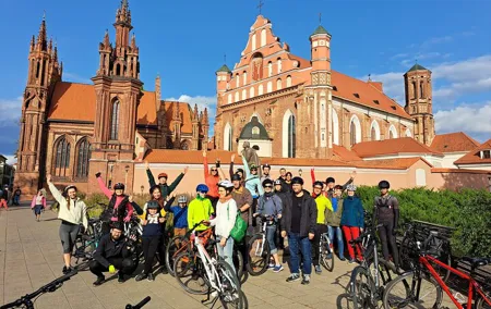 Bike Tour of Vilnius Highlights "Iconic Landmarks & Hidden Gems"