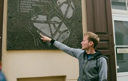Regular walking tour of Jewish Vilnius
