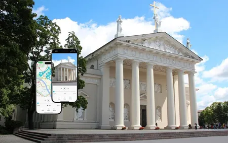 Vilnius History and Hidden Gems Self Guided Walking Tour
