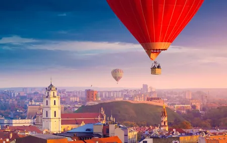 Private Hot Air Balloon Ride in Vilnius