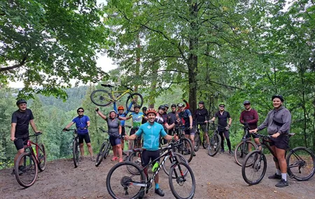 Mountain Bike Tour to Pavilniai Regional Park