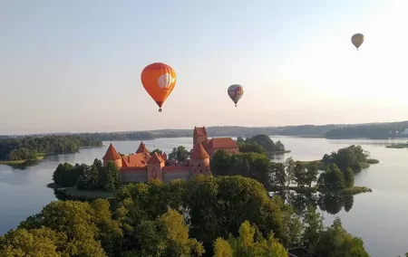 Hot Air Balloon Ride in Trakai