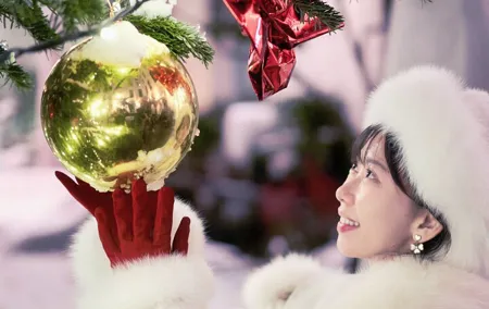 Private Christmas market photo shoot in Prague
