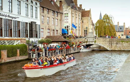 Stress-Free Bruges for Cruise Passengers with opt. Canal Cruise
