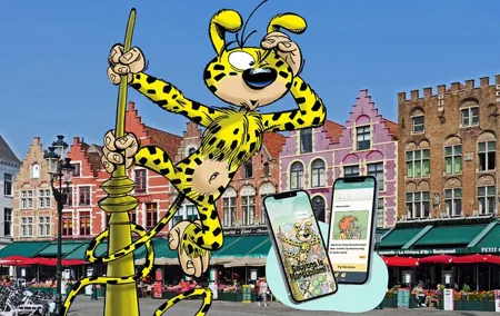Children's escape game in the city of Bruges Marsupilami